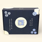 Die elegante, geschlossene Korea Erlebnisbox von Oversea Crate, verziert mit traditionellen koreanischen Mustern – freue dich auf das Auspacken und deine verwöhnende Auszeit zuhause.