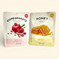Zwei verwöhnende It's SKIN Tuchmasken mit Granatapfel und Honig für dein Home-Spa – genieße diese feuchtigkeitsspendenden K-Beauty Highlights aus der Korea Erlebnisbox von Oversea Crate.